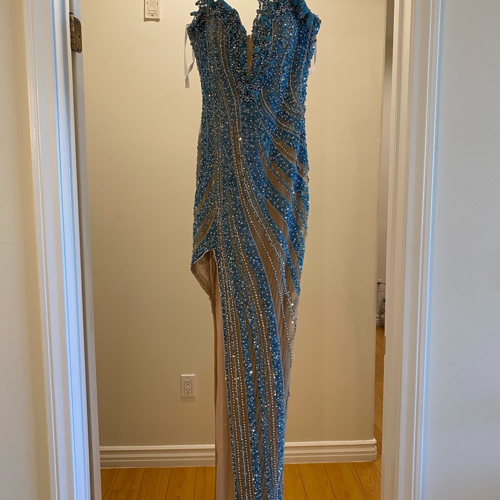 Formal dress worn once